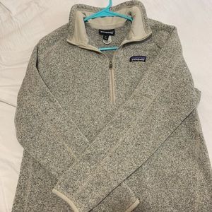PATAGONIA WOMENS BETTER SWEATER 1/4 ZIP XL